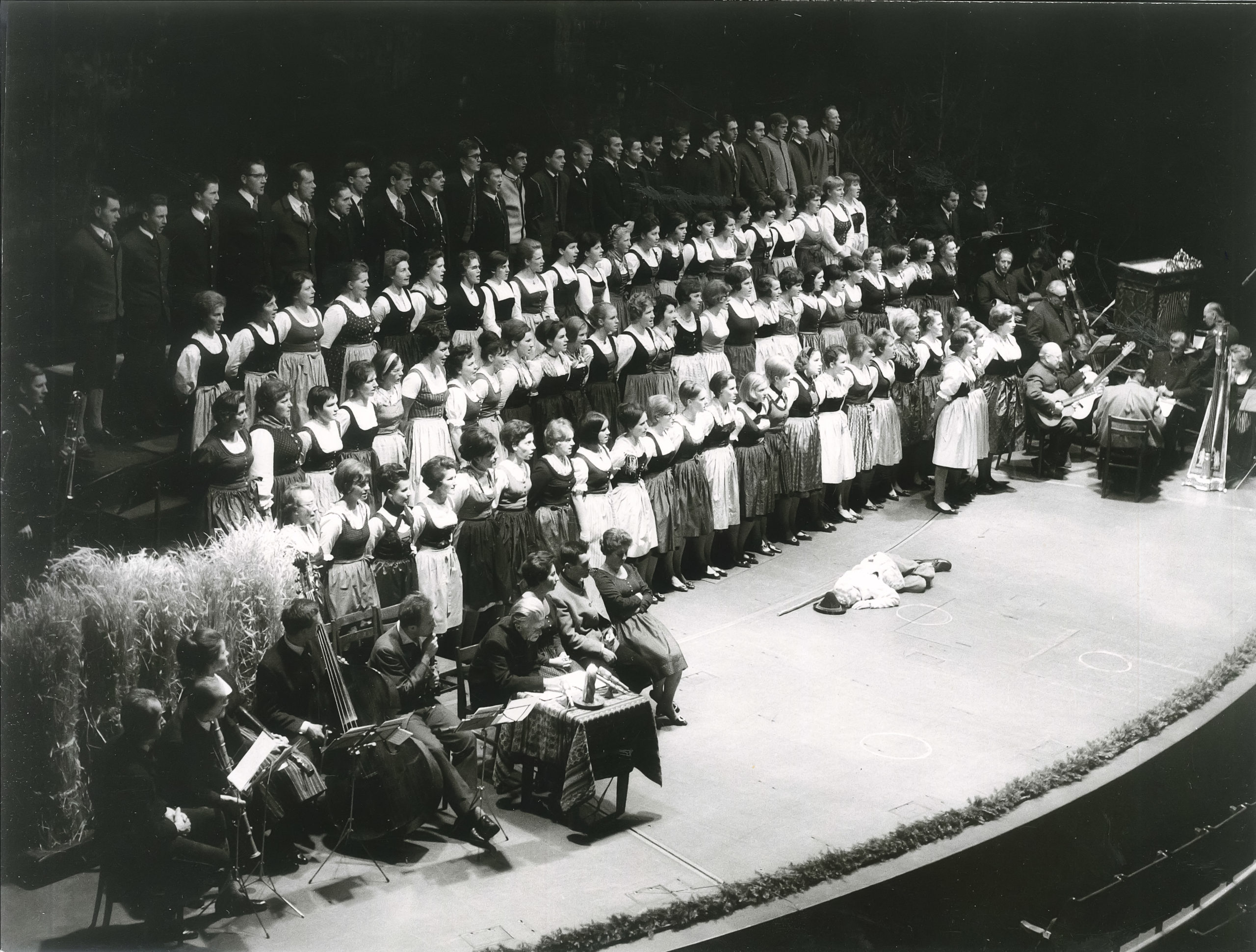 1966 Das Salzburger Adventsingen im Großen Festspielhaus